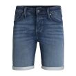 jack&jones  Heren broek kort denim Direct leverbaar uit de webshop van www.lots-of-fashion.nl/