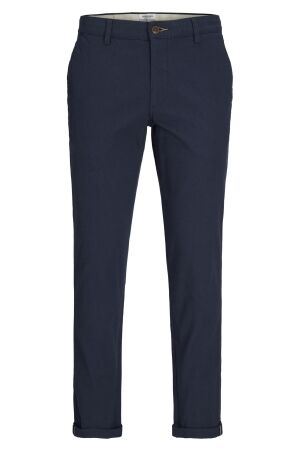 jack&jones Heren broek strak jack&jones 12206198 navy blazer