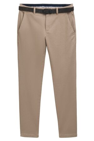 Tom Tailor Heren broek strak Tom Tailor 1037547 38564 beige brown