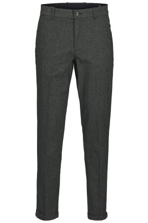 jack&jones Heren broek strak jack&jones 12272265 grey melange