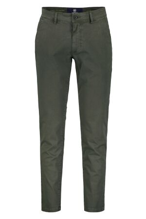 Lerros Heren broek strak Lerros 2009136 chilled olive 670