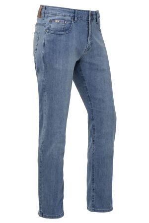 brams paris bv Heren broek denim strak brams paris bv 1.3345C91 C91 mid blue