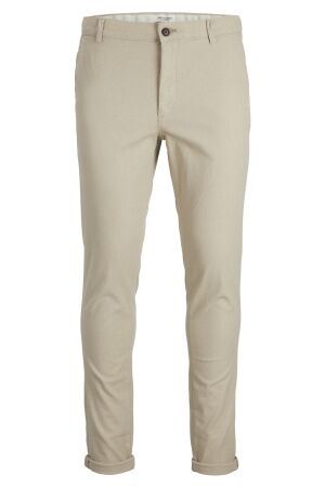 jack&jones Heren broek pantalon katoen jack&jones 12206198 Dune