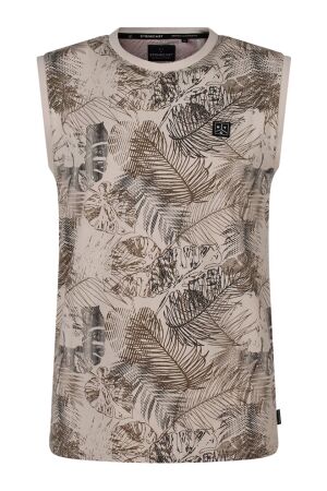 Stonecast Heren shirt zm Stonecast M51SL-02 Z90539 as Sim beige