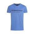 Stonecast polyester/katoen Heren shirt km ronde hals Direct leverbaar uit de webshop van www.lots-of-fashion.nl/