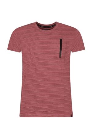 Stonecast Heren shirt km ronde hals Stonecast Serge men Z90438 as Stu men plum/oud rose