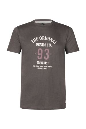 Stonecast Heren shirt km ronde hals Stonecast 494115MR Z90748 19-3901 magnet