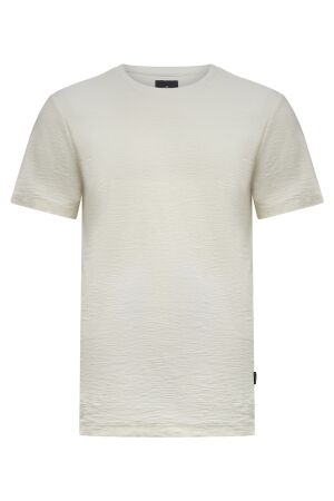 Bluefields Heren shirt km ronde hals Bluefields 361 45040 1700