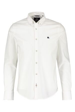 Lerros Heren overhemd lm Lerros 2001120 100 white