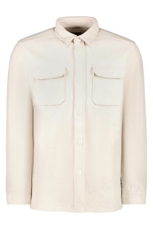 Cars jeans Heren overhemd lm Cars jeans 64165 83 sand