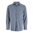 jack&jones  Heren overhemd lm Direct leverbaar uit de webshop van www.lots-of-fashion.nl/