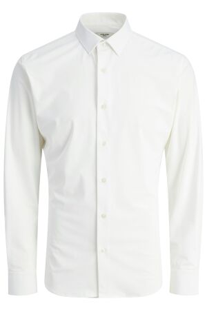 jack&jones Heren overhemd lm jack&jones 12282199 white