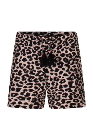 D Zine Meisjes broek kort D Zine GP83219 Z90587 panter sand