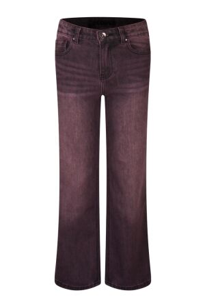 D Zine Meisjes broek strak denim D Zine Towa W10100 as sample dark purple