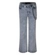 D Zine katoen/elasthan Meisjes broek strak denim Direct leverbaar uit de webshop van www.lots-of-fashion.nl/