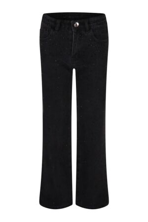 D Zine Meisjes broek strak denim D Zine Temra W10101 as Toetie black denim