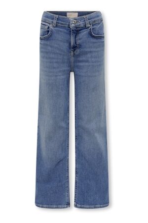 kids only Meisjes broek wijd denim kids only 15291560 medium blue denim