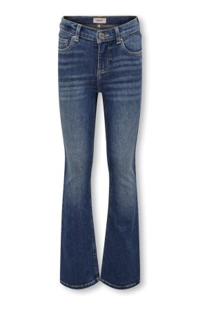 kids only Meisjes broek wijd denim kids only 15327041 medium blue denim 25
