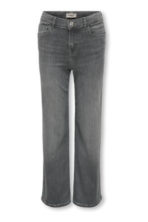 kids only Meisjes broek wijd denim kids only 15340439 medium grey denim