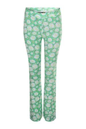 Persival Meisjes broek pantalon strak Persival Malina daisy Z70203 15-6340 irish green