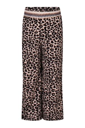 D Zine Meisjes broek pantalon strak D Zine GP83233-A Z90586 panter sand