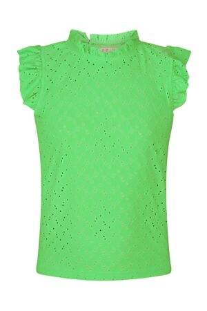 D Zine Meisjes shirt zm kort D Zine GT83103 Z80351 15-6340 irish green