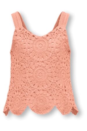 kids only Meisjes shirt zm kort kids only 15346945 Salmon