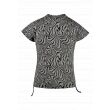 D Zine katoen/polyester/elasthan Meisjes shirt km ronde hals kort Direct leverbaar uit de webshop van www.lots-of-fashion.nl/