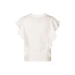 D Zine polyester/viscose/elasthan Meisjes shirt km ronde hals kort Direct leverbaar uit de webshop van www.lots-of-fashion.nl/