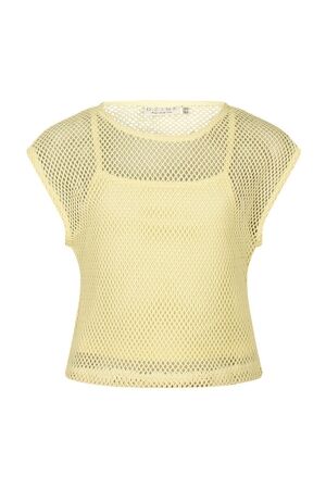 D Zine Netty top Z80260 as sample light yellow