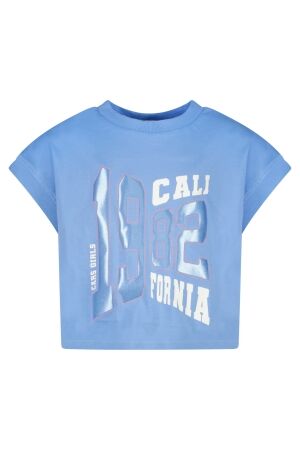 Cars jeans Meisjes shirt km ronde hals kort Cars jeans 26575 70 lila