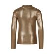 D Zine polyester/elasthan Meisjes shirt lm ronde hals kort Direct leverbaar uit de webshop van www.lots-of-fashion.nl/