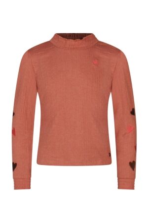 Persival Meisjes shirt lm ronde hals kort Persival 3110601 W10062 15.BLUSH.W25