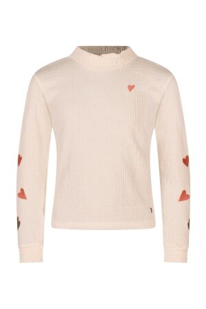 Persival Meisjes shirt lm ronde hals kort Persival 3110601 W10062 03.OFFWHITE.W25