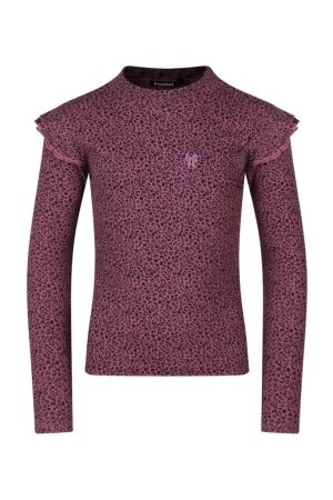 Persival Meisjes shirt lm ronde hals kort Persival 3110602 W10077 06.VIOLET.W25