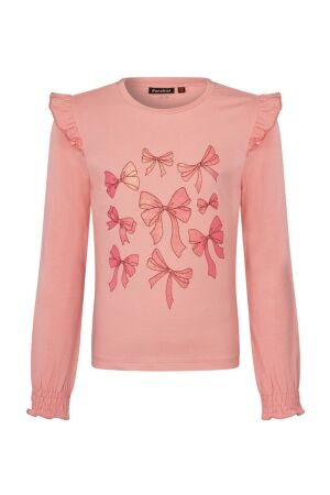 Persival Meisjes shirt lm ronde hals kort Persival 3110603 W10081 07.BLOSSOM.W25