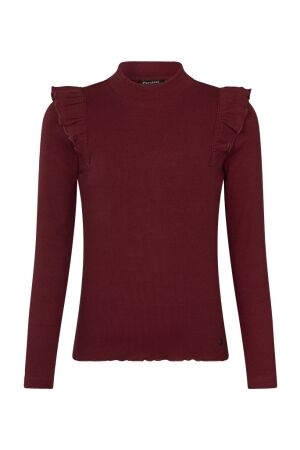 Persival Meisjes shirt lm ronde hals kort Persival 3110605 W10140 10.WINE.W25