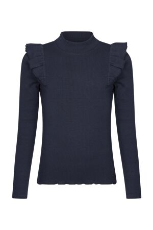 Persival Meisjes shirt lm ronde hals kort Persival 3110605 W10140 04.MARINE.W25