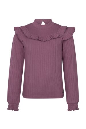 Persival Meisjes shirt lm ronde hals kort Persival 3110607 W10142 06.VIOLET.W25