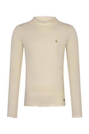 Persival Meisjes shirt lm ronde hals kort Persival 3110608 W10143 05.CREAM.W25