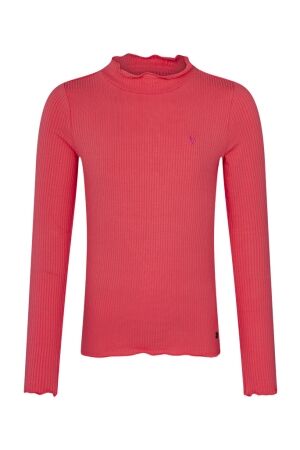 Persival Meisjes shirt lm ronde hals kort Persival 3110608 W10143 21.CORAL.W25