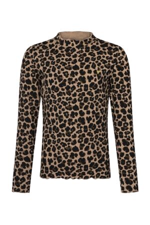 Persival Meisjes shirt lm ronde hals kort Persival 3110609 W10144 19.SAND.W25