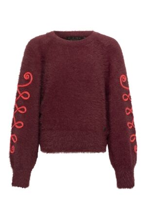 D Zine Tessy W10106 dark red