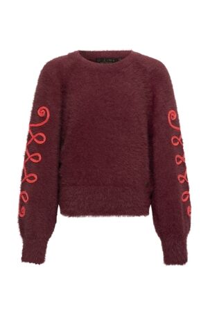 D Zine Tessy W10106 dark red