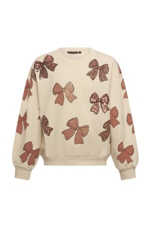 Persival Meisjes trui lm ronde hals kort Persival 3110402 W10037 05.CREAM.W25