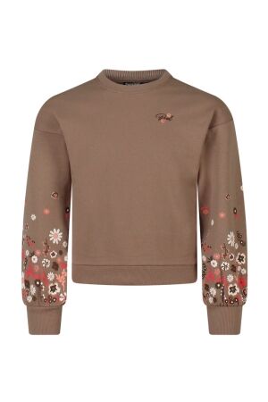 Persival Meisjes trui lm ronde hals kort Persival 3110405 W10042 12.TAUPE.W25
