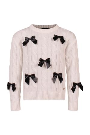 Persival Meisjes trui lm ronde hals kort Persival 3110301 W10056 03.OFFWHITE.W25