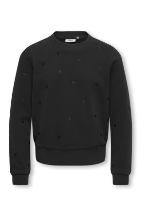 kids only 15364584 black embr. hearts