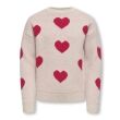 kids only  Meisjes trui lm ronde hals kort Direct leverbaar uit de webshop van www.lots-of-fashion.nl/