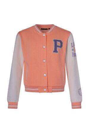 Persival Meisjes vest lm kort Persival 3010402 Z90096 11.NEONPEACH.S25